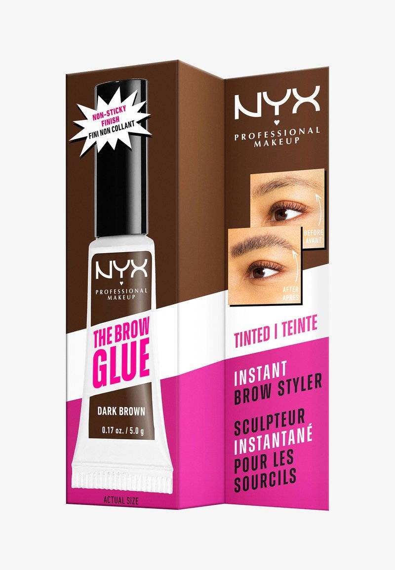 NYX Professional Makeup NYX Professional Makeup THE BROW GLUE INSTANT STYLER - Eyebrow gel - Cool Brown 50% Rabatt für begrenzte Zeit