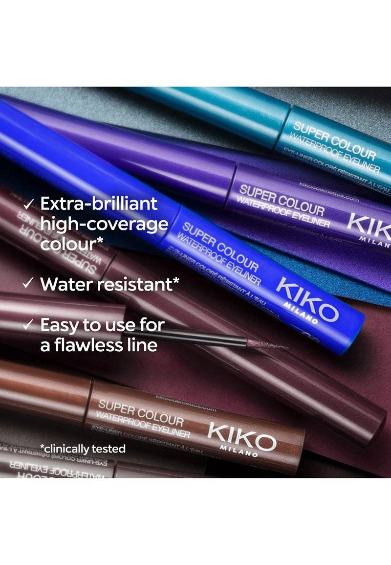 KIKO Milano KIKO Milano SUPER COLOUR WATERPROOF EYELINER - Eyeliner - 07 burgundy Online