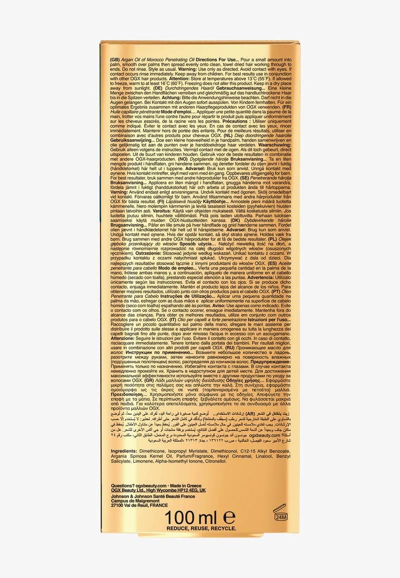 ogx ogx OGX RENEWING + ARGAN OIL OF MOROCCO EXTRA PENETRATING OIL - Hair treatment Kostenloser Versand