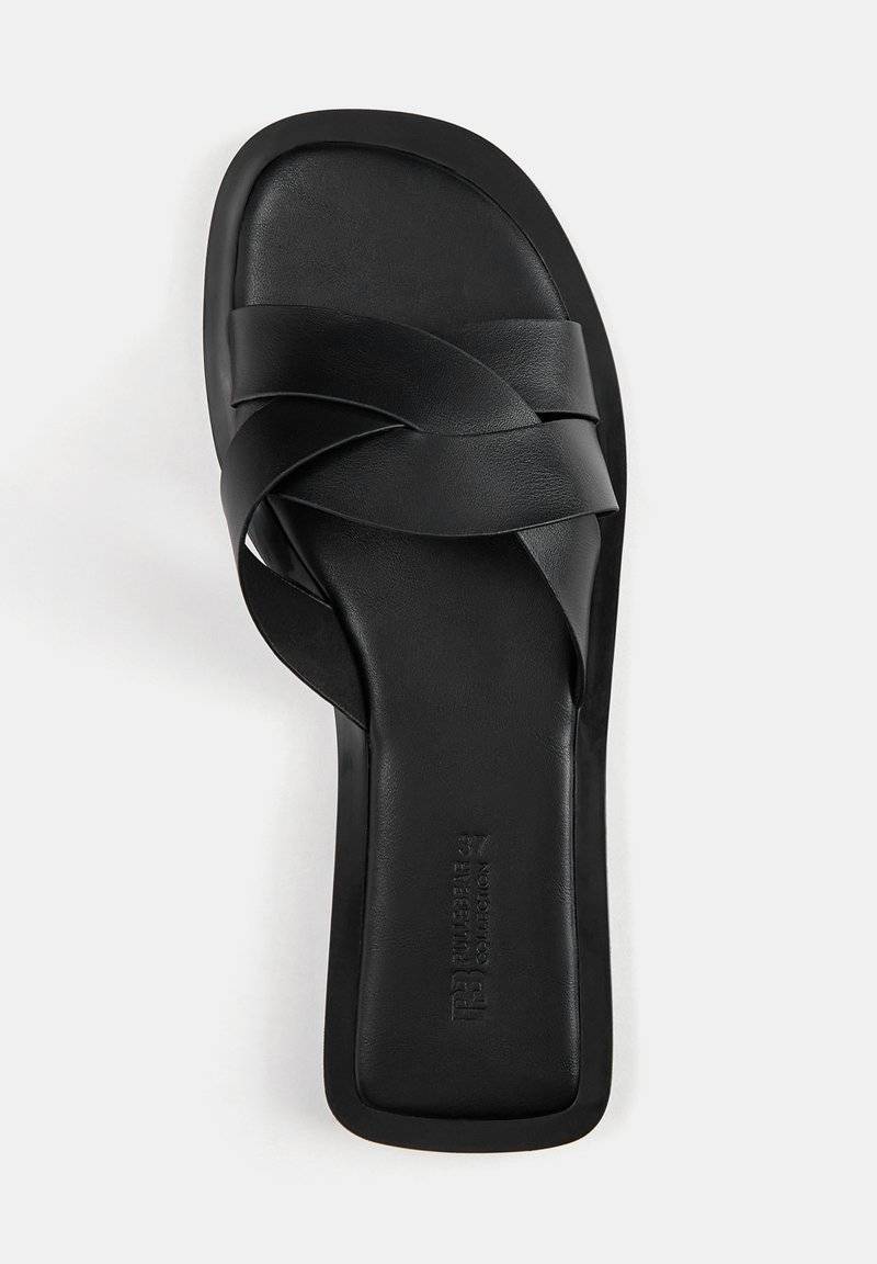 PULL&BEAR PULL&BEAR CRISSCROSS - Mules - black Black Friday