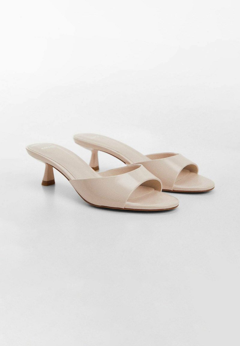 Mango Mango LOW - Heeled mules - nude Cyber Monday