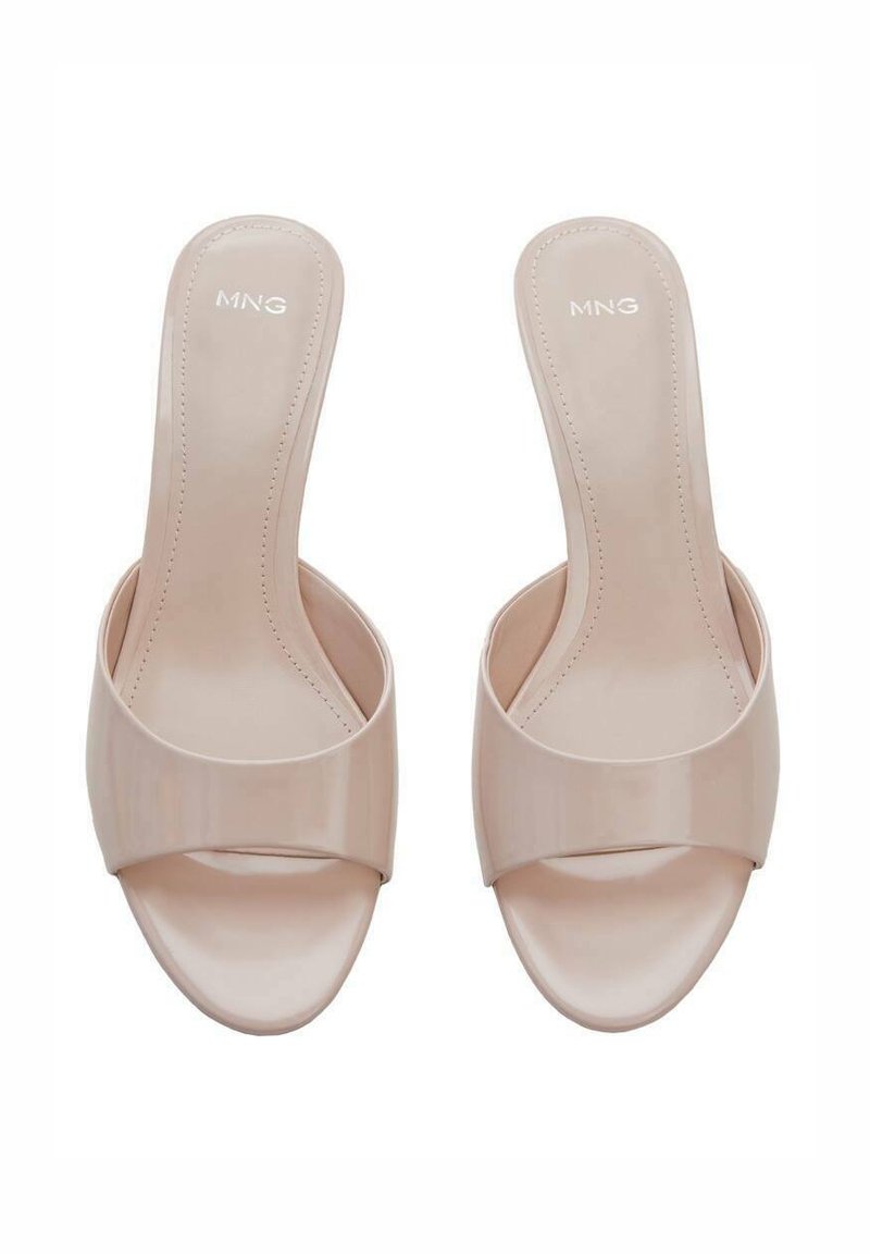 Mango Mango LOW - Heeled mules - nude Cyber Monday