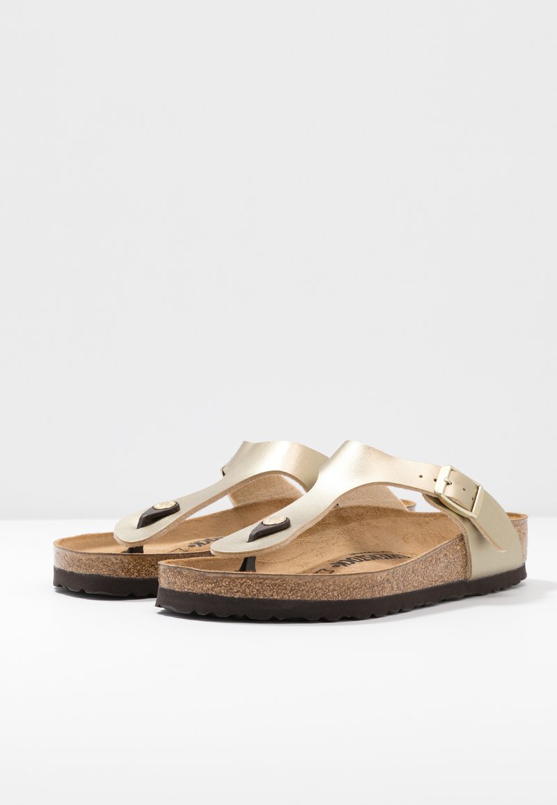 Birkenstock Birkenstock GIZEH BF REGULAR - Slippers - gold Weihnachtsangebot