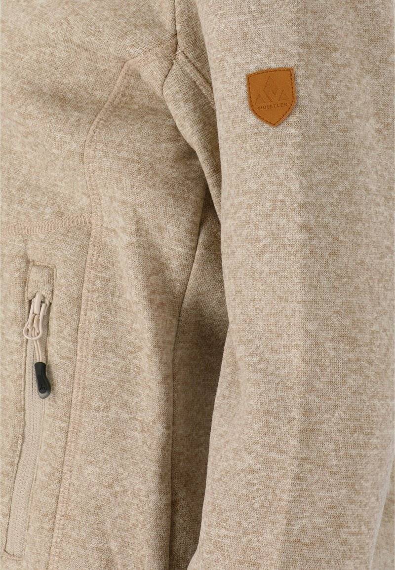 Whistler Whistler SAMANI - Fleece jacket - oatmeal Zeitlich begrenztes Angebot