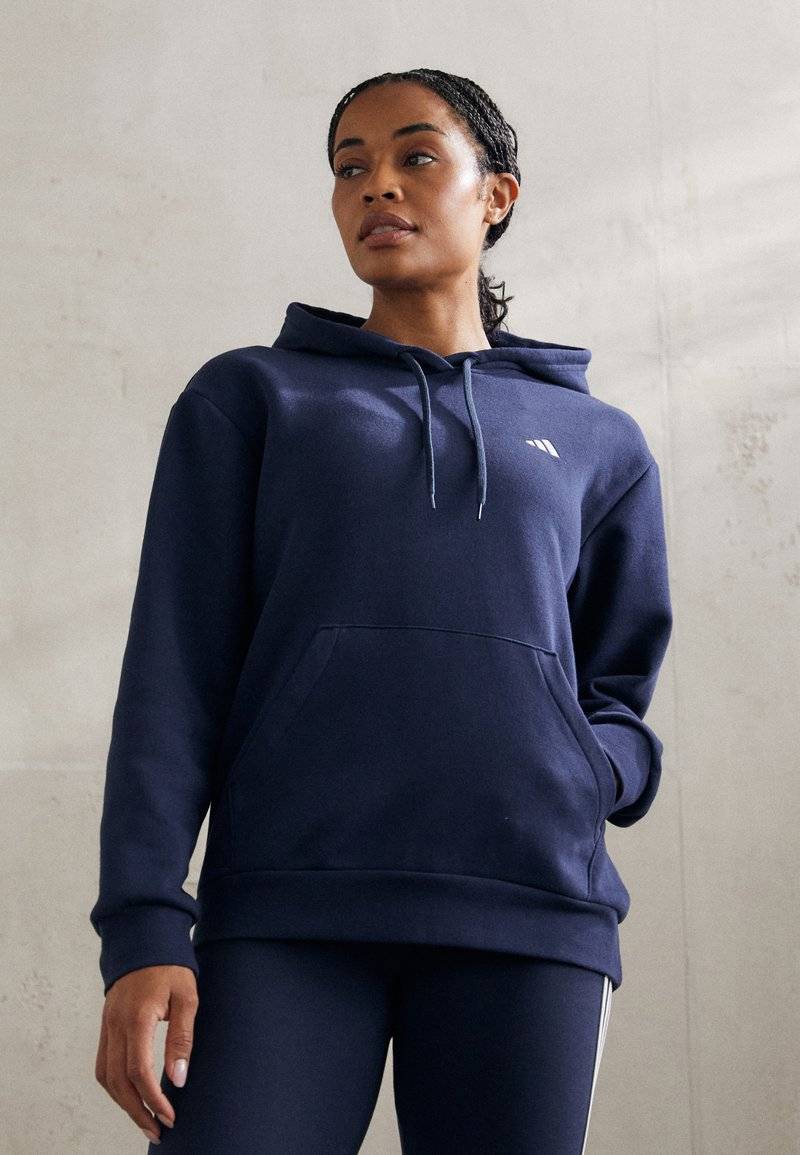 adidas Sportswear adidas Sportswear ESSENTIALS SMALL LOGO FEEL COZY HOODIE - Hoodie - legend ink Große Rabatte