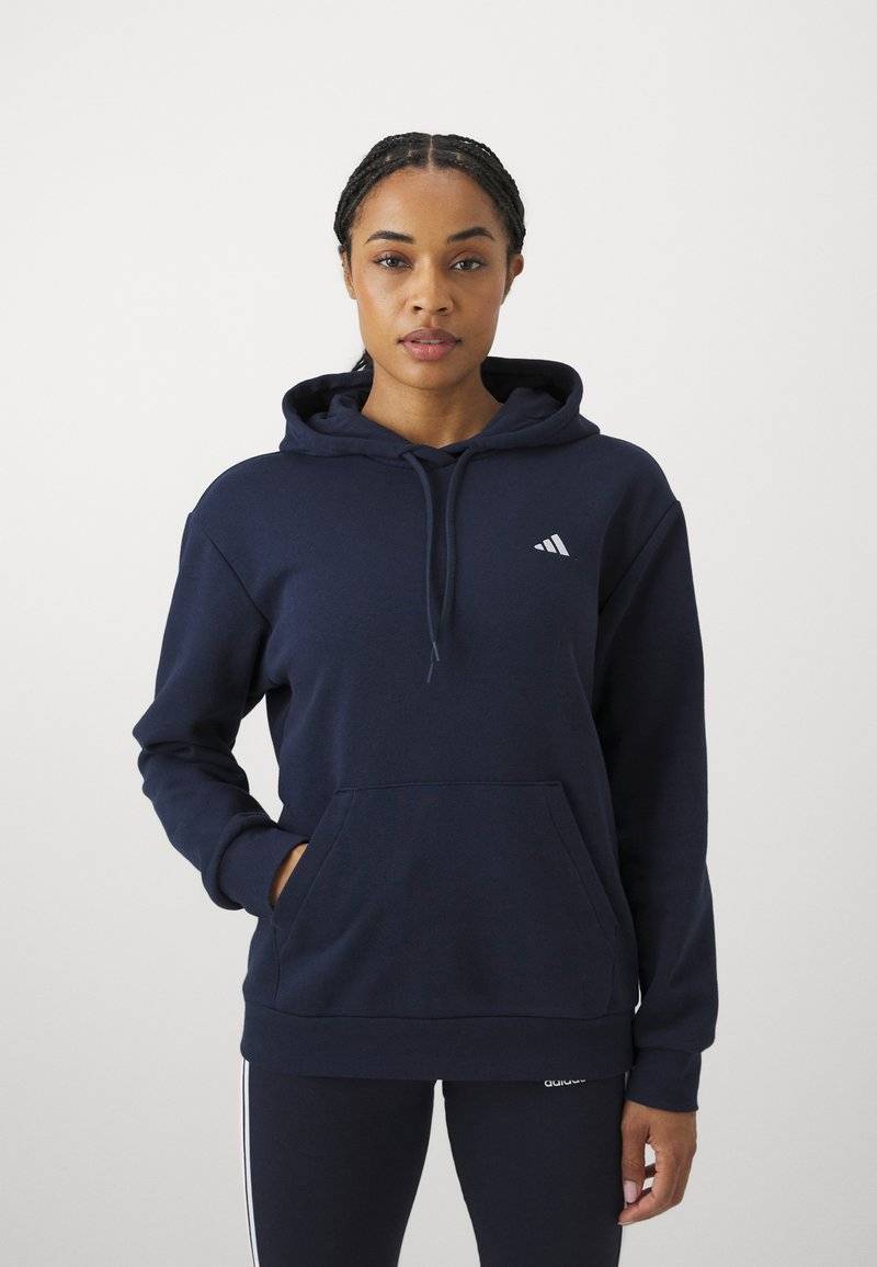 adidas Sportswear adidas Sportswear ESSENTIALS SMALL LOGO FEEL COZY HOODIE - Hoodie - legend ink Große Rabatte