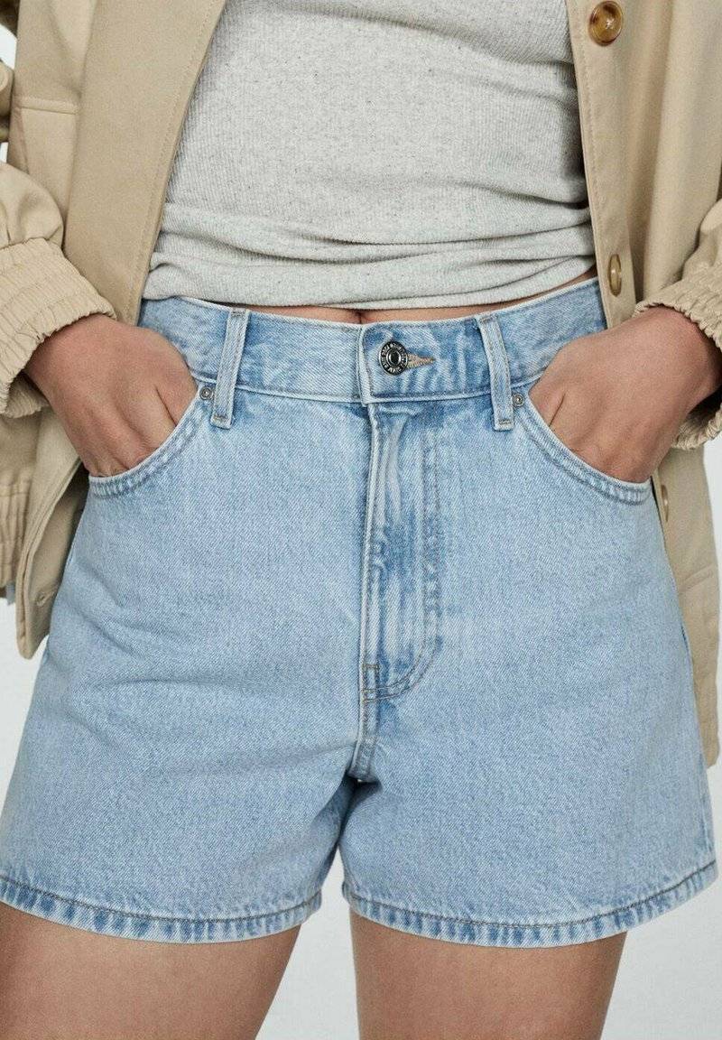 Mango Mango Denim shorts - light blue Bis zu 55% Rabatt