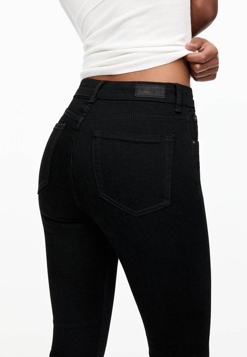 PULL&BEAR PULL&BEAR MID-RISE - Jeans Skinny Fit - black Verkauf