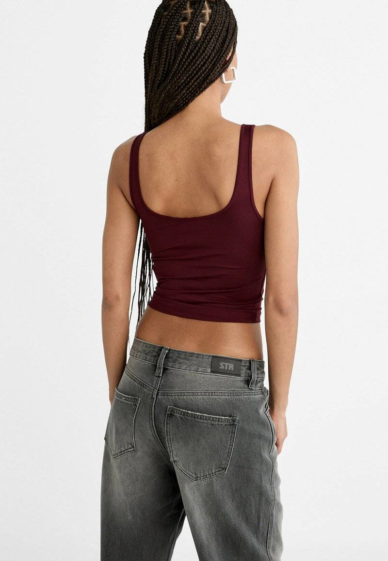 Stradivarius Stradivarius BAGGY JEANS 07356280 - Relaxed fit jeans - dark grey Angebote