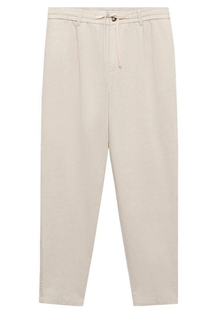 Mango Mango ROMELINO - Trousers - ecru Hotsell