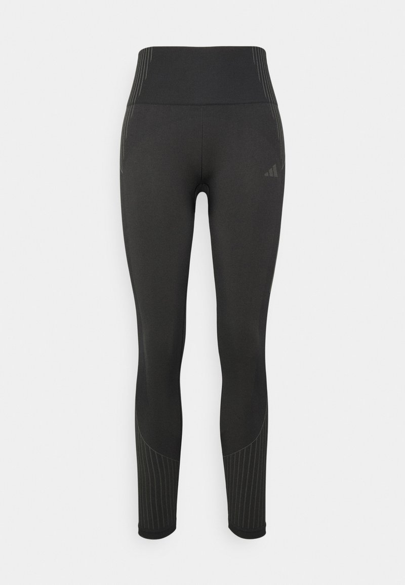 adidas Performance adidas Performance SEAMLESS BRANDED 7/8 - Leggings - black Heißer Verkauf