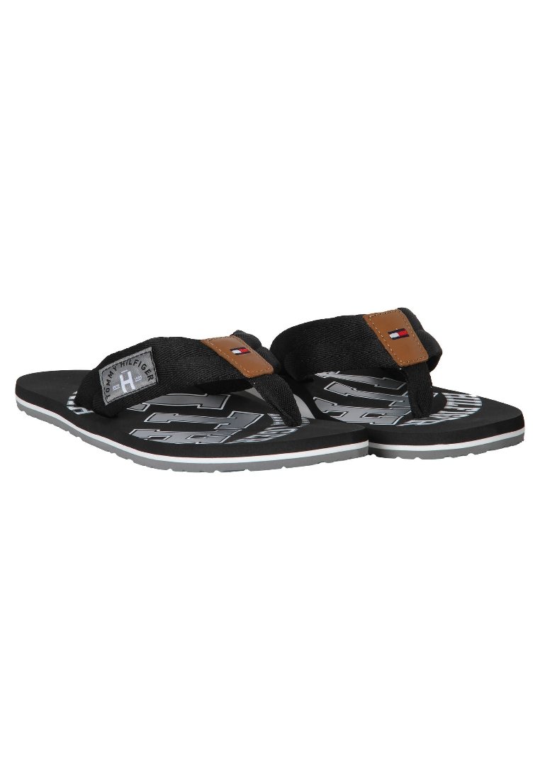 Tommy Hilfiger Tommy Hilfiger HERREN - T-bar sandals - black Bestseller