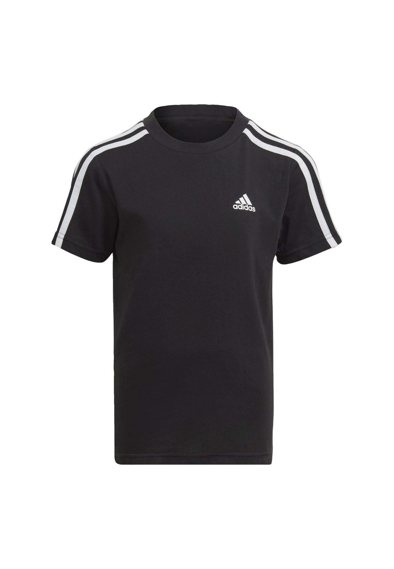 adidas Performance adidas Performance TEE UNISEX - Print T-shirt - black white Räumungsverkauf