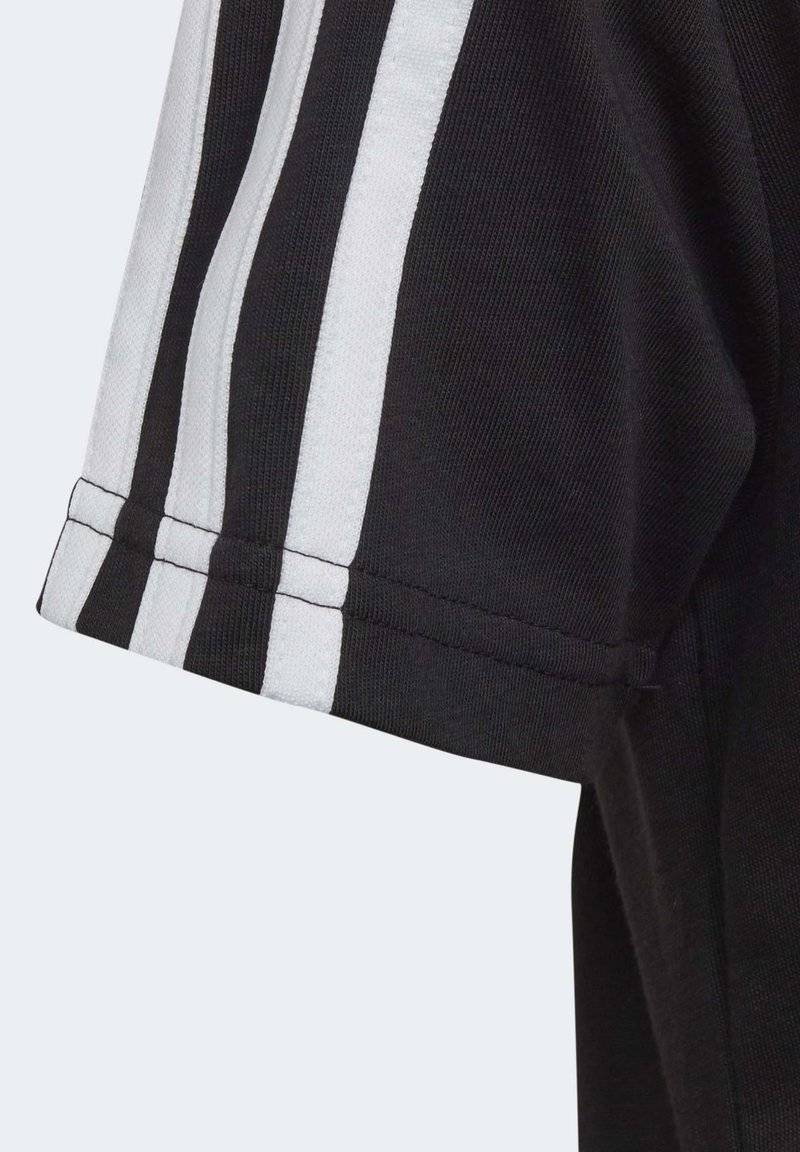 adidas Performance adidas Performance TEE UNISEX - Print T-shirt - black white Räumungsverkauf