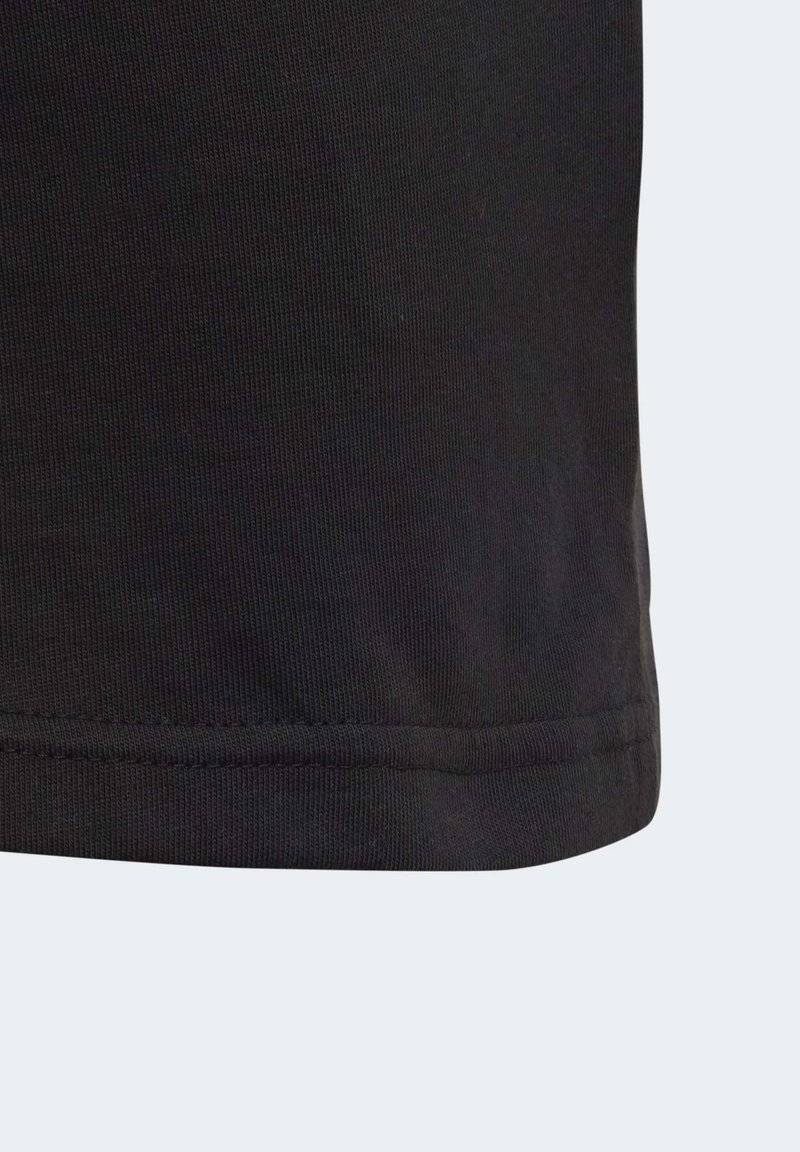 adidas Performance adidas Performance TEE UNISEX - Print T-shirt - black white Räumungsverkauf