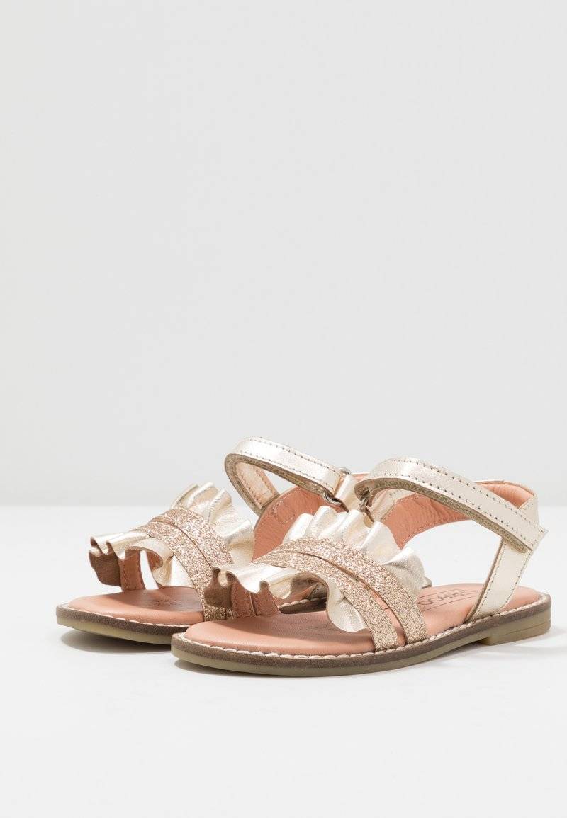 Friboo Friboo LEATHER - Sandals - gold Bis zu 65% Rabatt