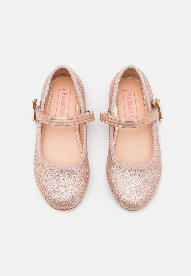 Friboo Friboo Ankle strap ballet pumps - rose gold Kostenloser Versand international