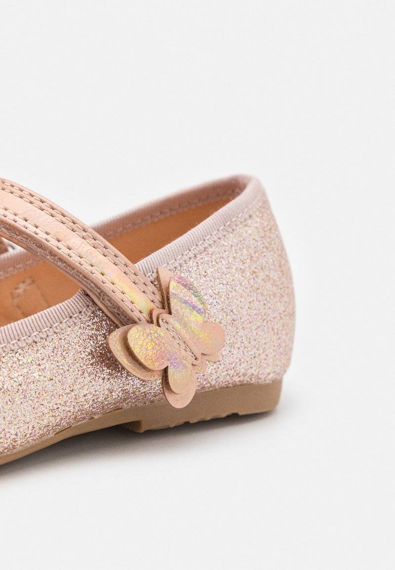 Friboo Friboo Ankle strap ballet pumps - rose gold Kostenloser Versand international
