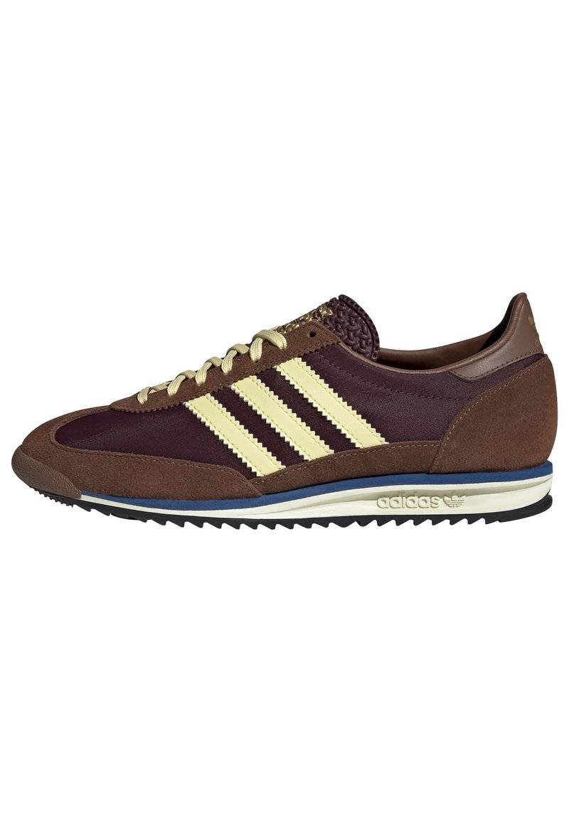 adidas Originals adidas Originals SL72 OG - Trainers - maroon almost yellow preloved brown Verkauf