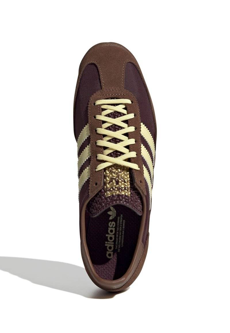 adidas Originals adidas Originals SL72 OG - Trainers - maroon almost yellow preloved brown Verkauf