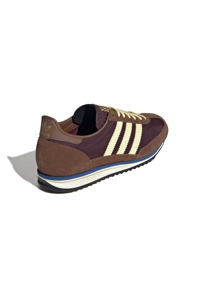 adidas Originals adidas Originals SL72 OG - Trainers - maroon almost yellow preloved brown Verkauf