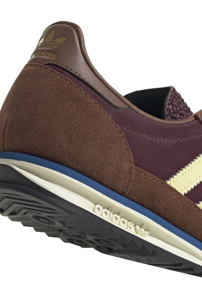 adidas Originals adidas Originals SL72 OG - Trainers - maroon almost yellow preloved brown Verkauf