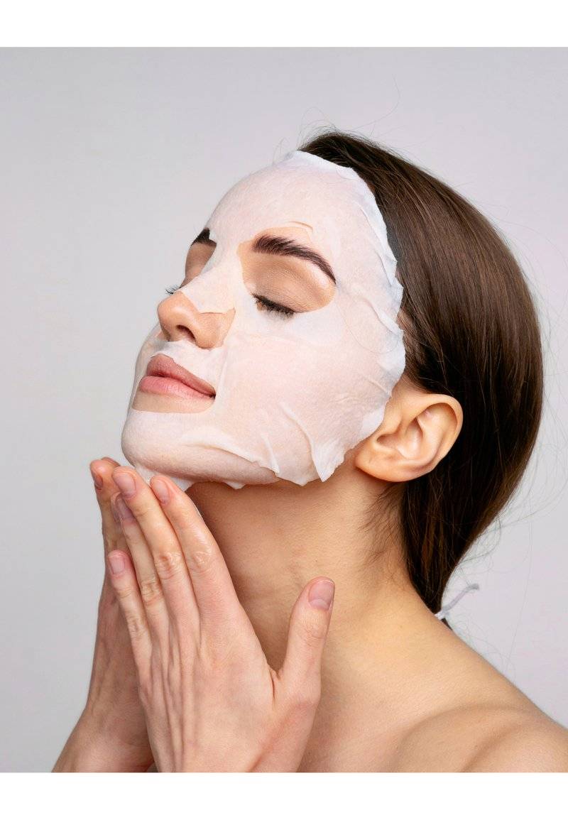 STAY Well STAY Well STAY WELL VEGAN SHEET MASK - Face mask - peach Meist gekauft