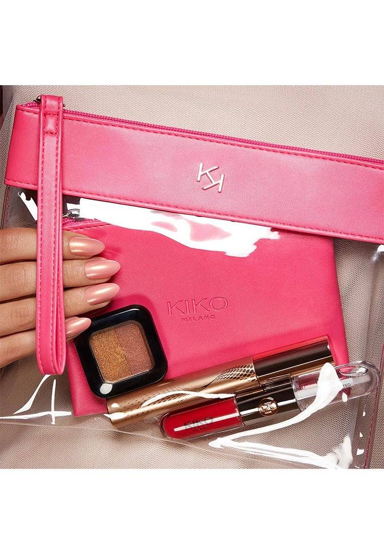 KIKO Milano KIKO Milano TRANSPARENT BEAUTY CASE - Makeup accessory - 002 fuchsia Versandkostenfrei