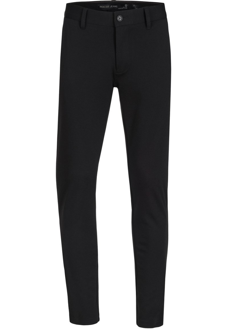 INDICODE JEANS INDICODE JEANS SUPER STRETCH RODEKRO - Chinos - black Heißer Verkauf
