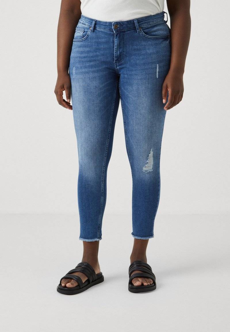 ONLY Carmakoma ONLY Carmakoma CARWILLY - Jeans Skinny Fit - medium blue denim Online Outlet