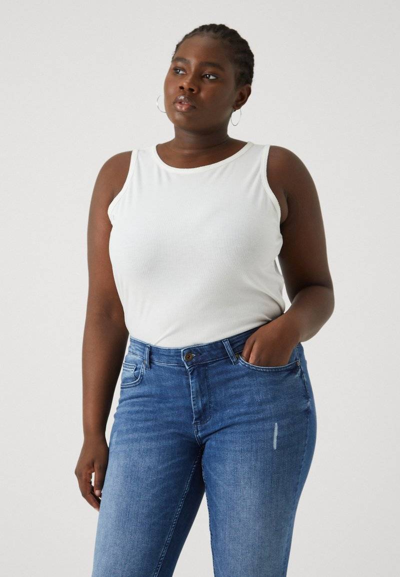 ONLY Carmakoma ONLY Carmakoma CARWILLY - Jeans Skinny Fit - medium blue denim Online Outlet