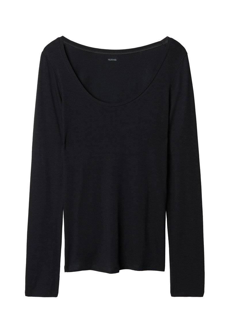Tezenis Tezenis ROUND-NECK - Long sleeved top - nero Begrenzte Freigabe