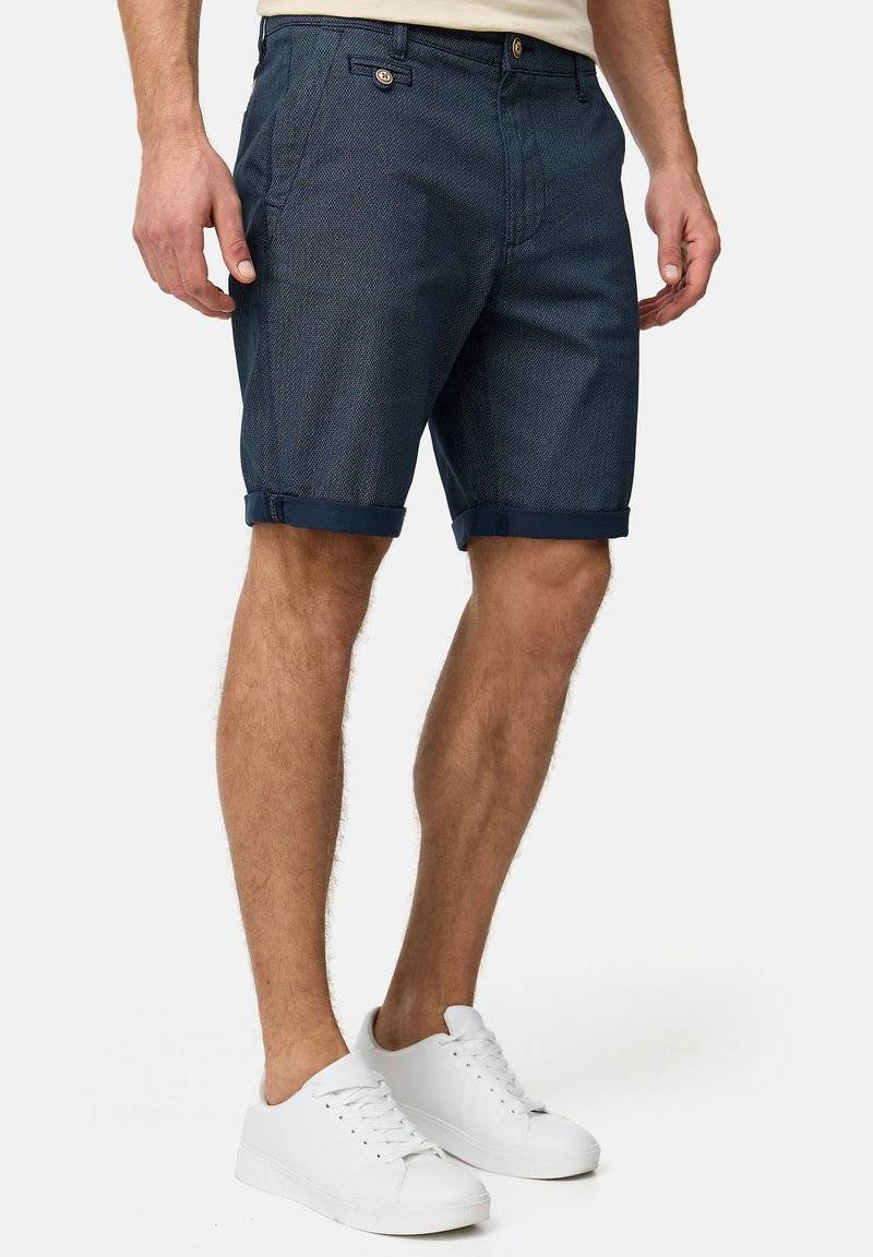 INDICODE JEANS INDICODE JEANS CUBA - Shorts - mottled blue Bis zu 60% Rabatt