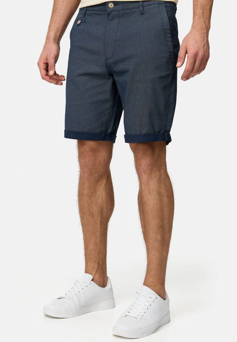 INDICODE JEANS INDICODE JEANS CUBA - Shorts - mottled blue Bis zu 60% Rabatt