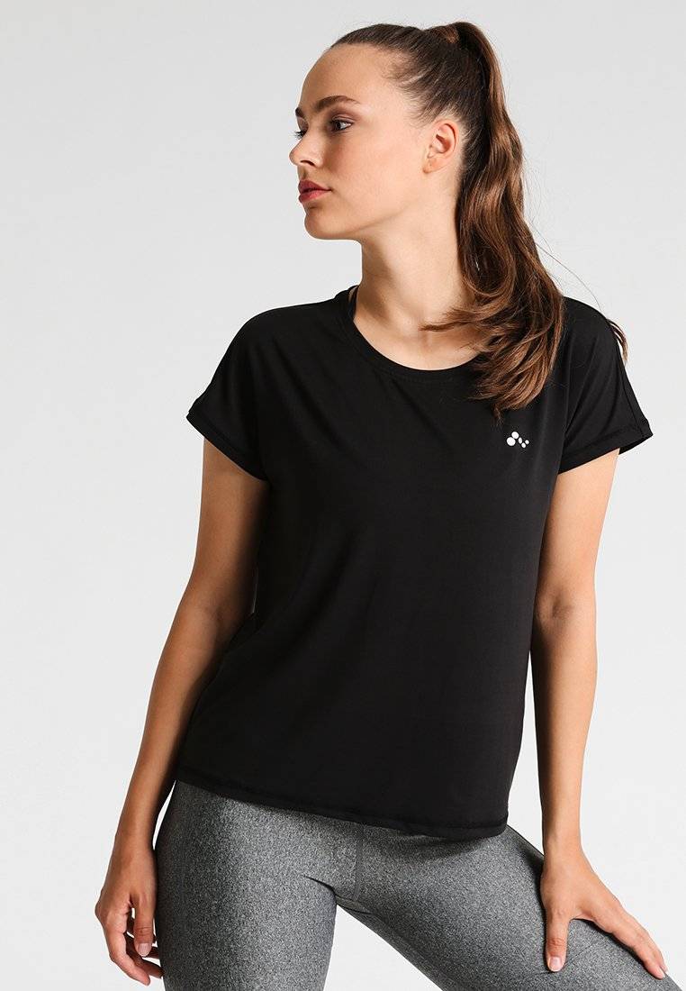 ONLY Play ONLY Play ONPAUBREE ON BAT LOOSE TEE - Basic T-shirt - black