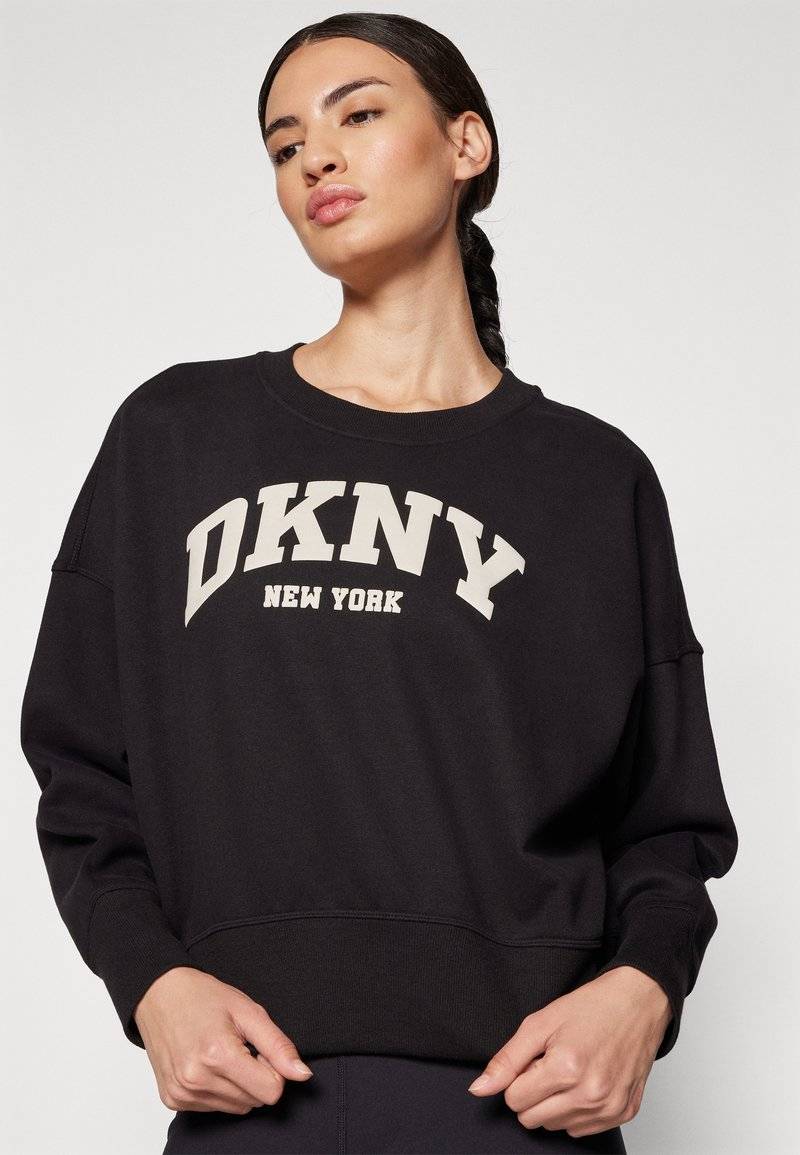 DKNY DKNY VARSITY PUFF LOGO SLEEVE - Sweatshirt 50% Rabatt für begrenzte Zeit