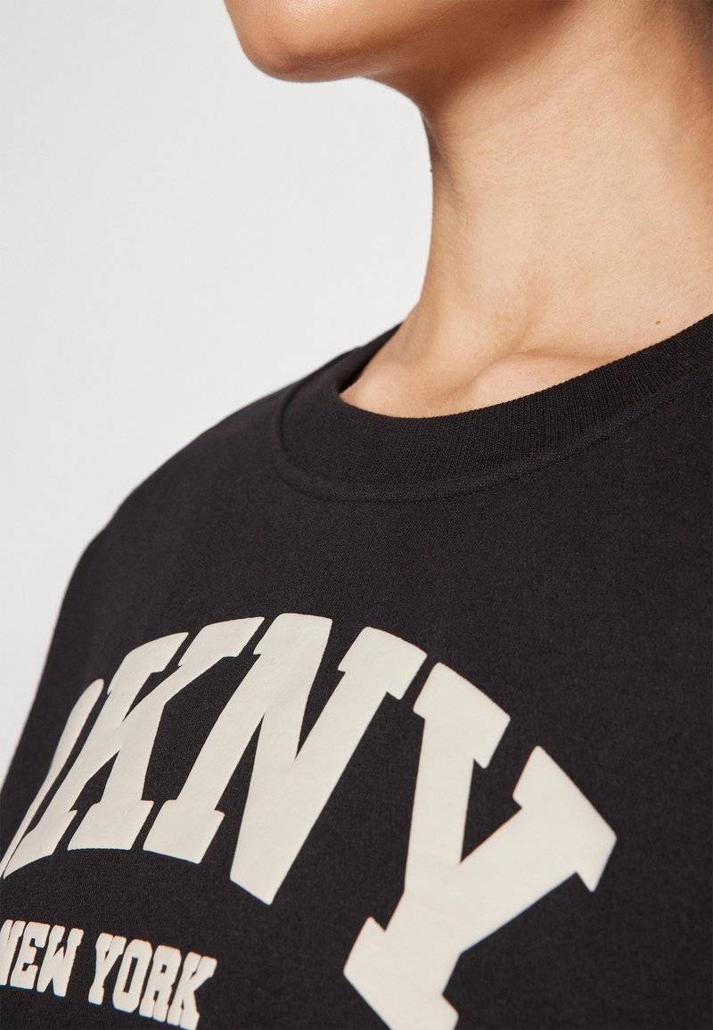 DKNY DKNY VARSITY PUFF LOGO SLEEVE - Sweatshirt 50% Rabatt für begrenzte Zeit