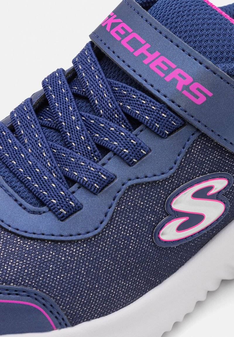 Skechers Skechers GORE STRAP SPARKLE - Trainers - navy Großer Ausverkauf
