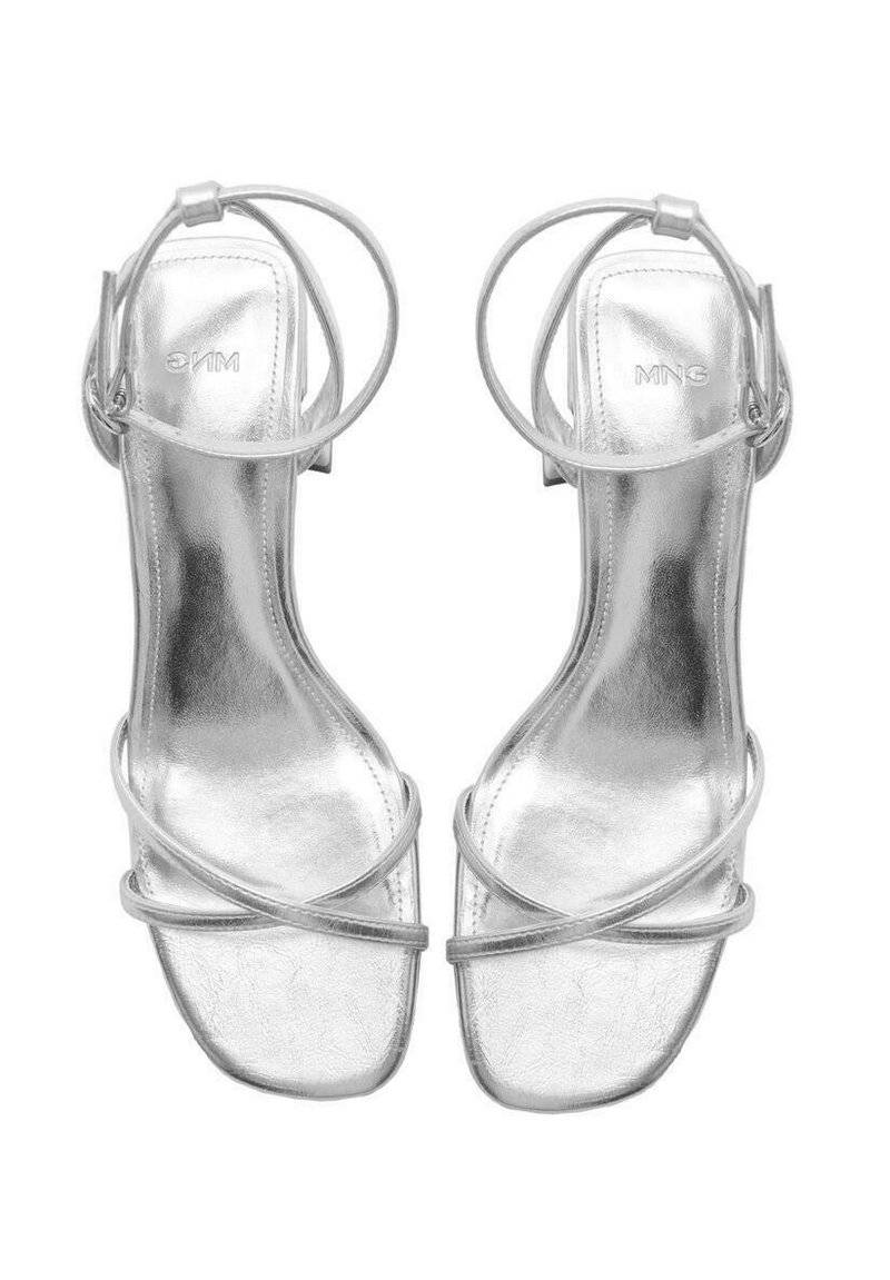 Mango Mango Sandals - plata Cyber Monday