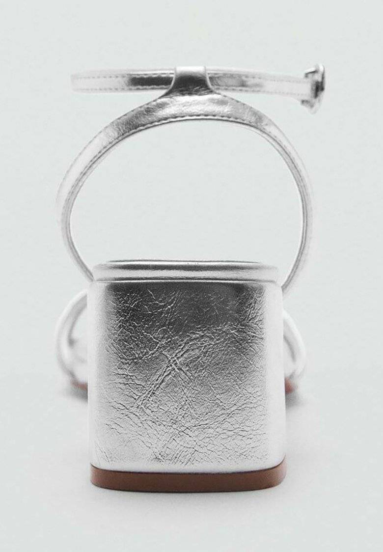 Mango Mango Sandals - plata Cyber Monday