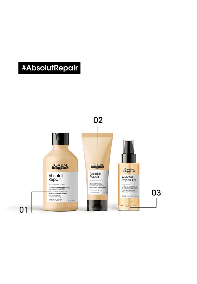 L'OREAL PROFESSIONNEL L'OREAL PROFESSIONNEL ABSOLUT REPAIR GOLD CONDITIONER - Conditioner Räumungsverkauf