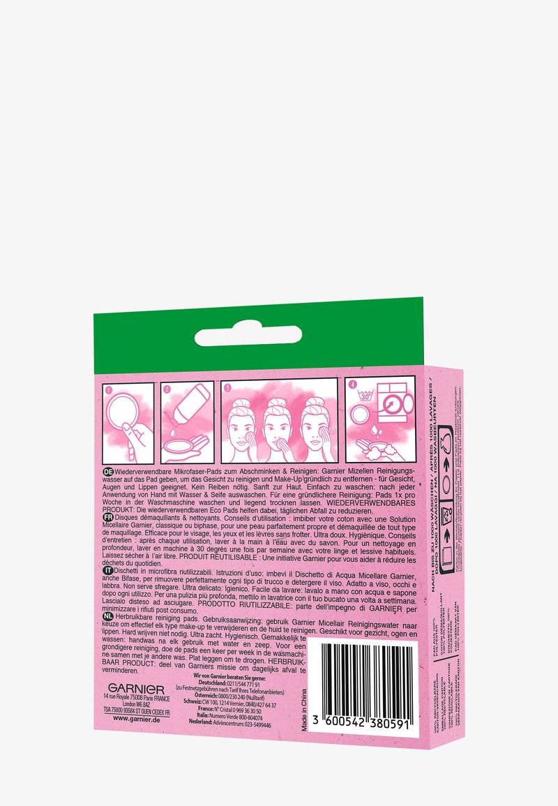 Garnier Garnier SKINACTIVE ECO PADS - Skincare tool Kostenlose Rückgabe