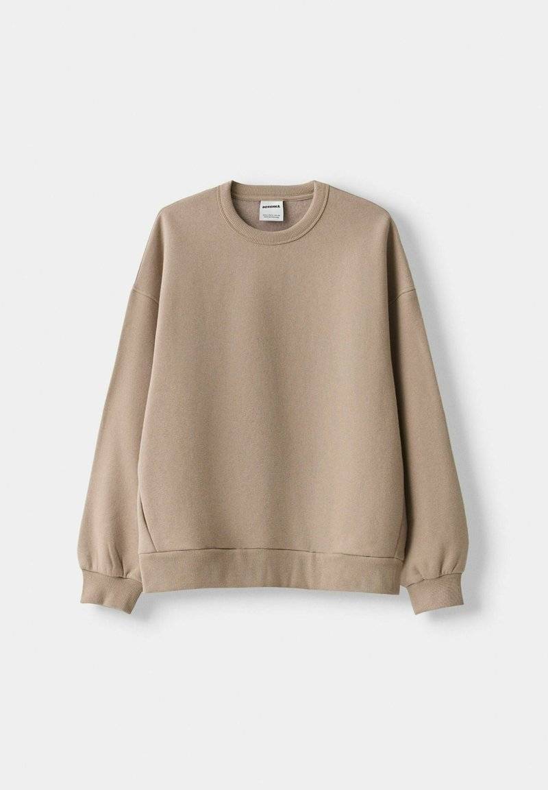 Bershka Bershka Sweatshirt - sand Neueste Stile