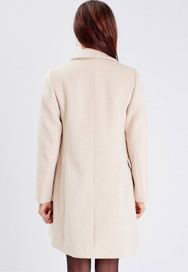 Cache Cache Cache Cache GERADER MIT KNÖPFEN - Classic coat - beige Sonderangebot der Fabrik