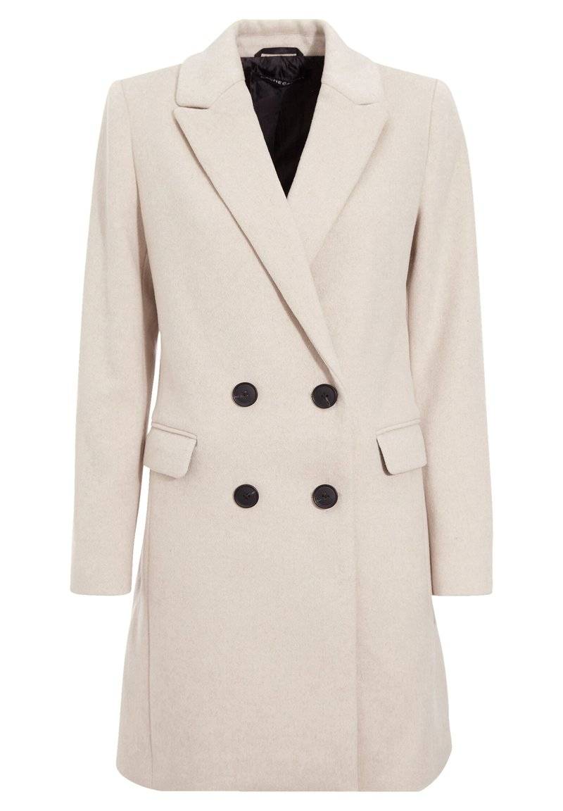 Cache Cache Cache Cache GERADER MIT KNÖPFEN - Classic coat - beige Sonderangebot der Fabrik