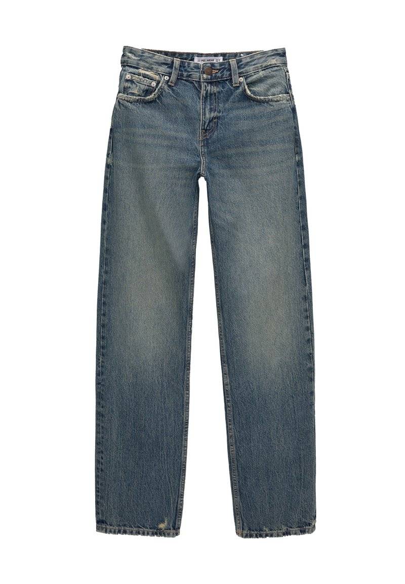 PULL&BEAR PULL&BEAR MID - Straight leg jeans - blue Super Rabatt