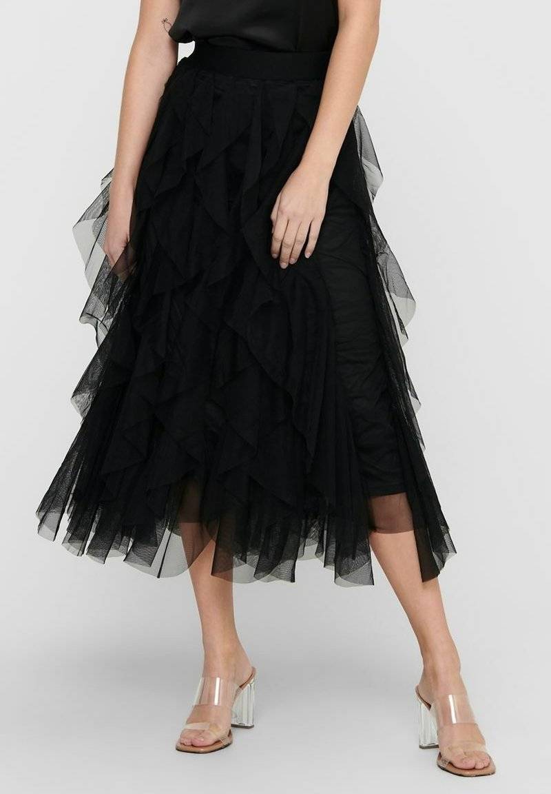 ONLY ONLY ONLSKY SKIRT - A-line skirt - black Speichern exportieren