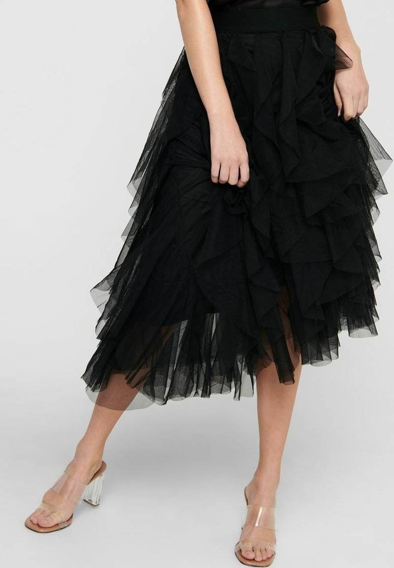 ONLY ONLY ONLSKY SKIRT - A-line skirt - black Speichern exportieren