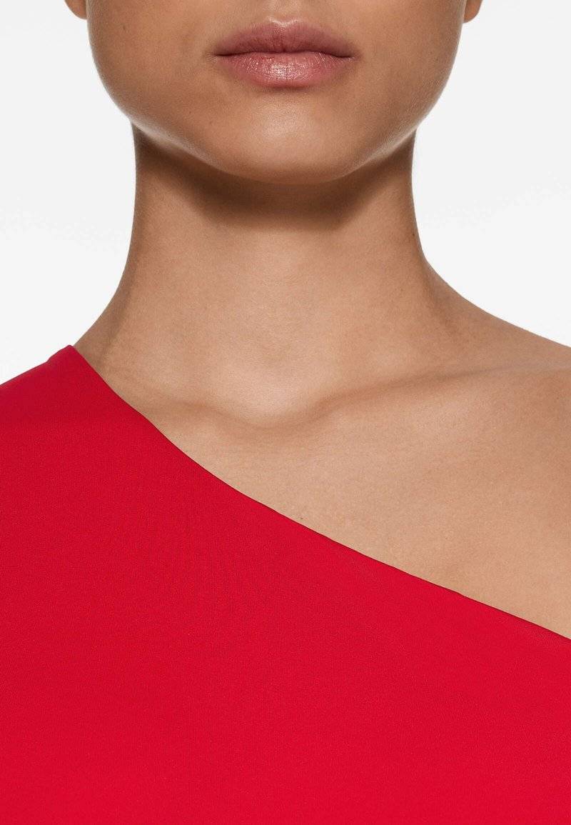 OYSHO OYSHO ASYMMETRIC - Swimsuit - red Im Verkauf
