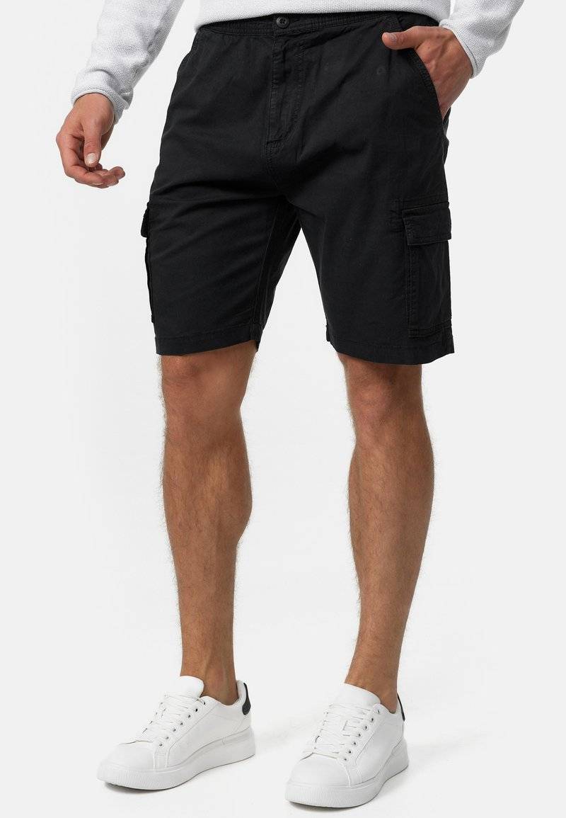 INDICODE JEANS INDICODE JEANS KINNAIRD - Shorts - black zollfrei